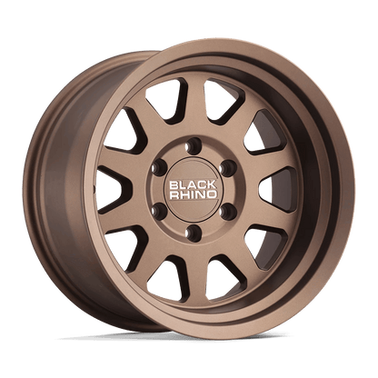 16x8 Black Rhino Stadium Matte Bronze Wheel 6x5.5 (-10mm)