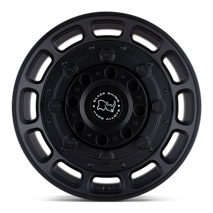 20x9.5 Black Rhino Warthog Matte Black Wheel 5x5 (2mm)