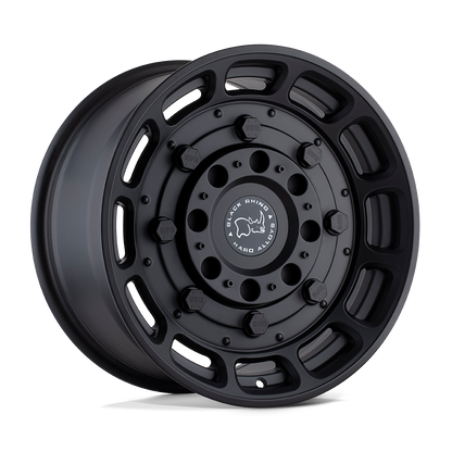 20x9.5 Black Rhino Warthog Matte Black Wheel 6x5.5 (-18mm)