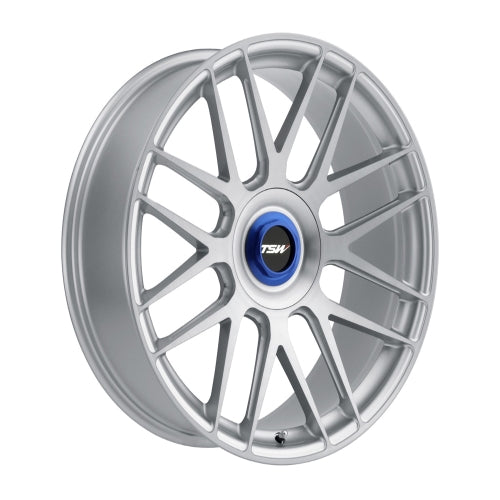 20x9 TSW HOCKENHEIM-T SILVER W/ MILLED SPOKE Wheel 5x120 (30mm)