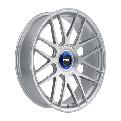 20x9 TSW HOCKENHEIM-T SILVER W/ MILLED SPOKE Wheel 5x120 (20mm)