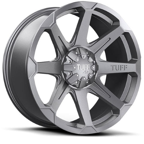 20x9 Tuff T05 FLAT GUNMETAL Wheel 5x5/5x5.5 (10mm)