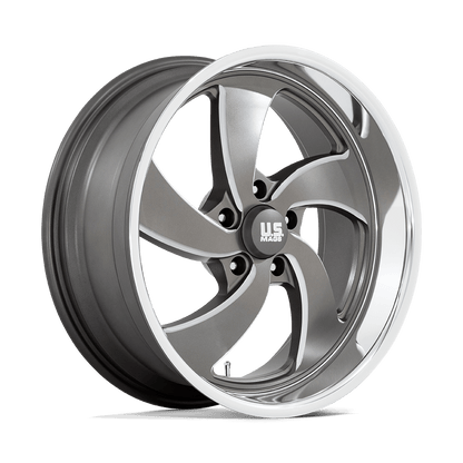20x9.5 US Mags U133 Desperado Anthracite Milled RIGHT Wheel 5x4.75 (1mm)