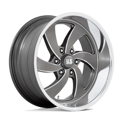 20x8 US Mags U133 Desperado Anthracite Milled RIGHT Wheel 6x5.5 (1mm)