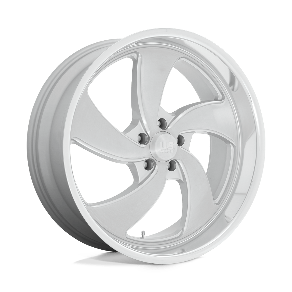 22x10.5 US Mags U134 Desperado Silver Brushed RIGHT Wheel 5x5 (1mm)