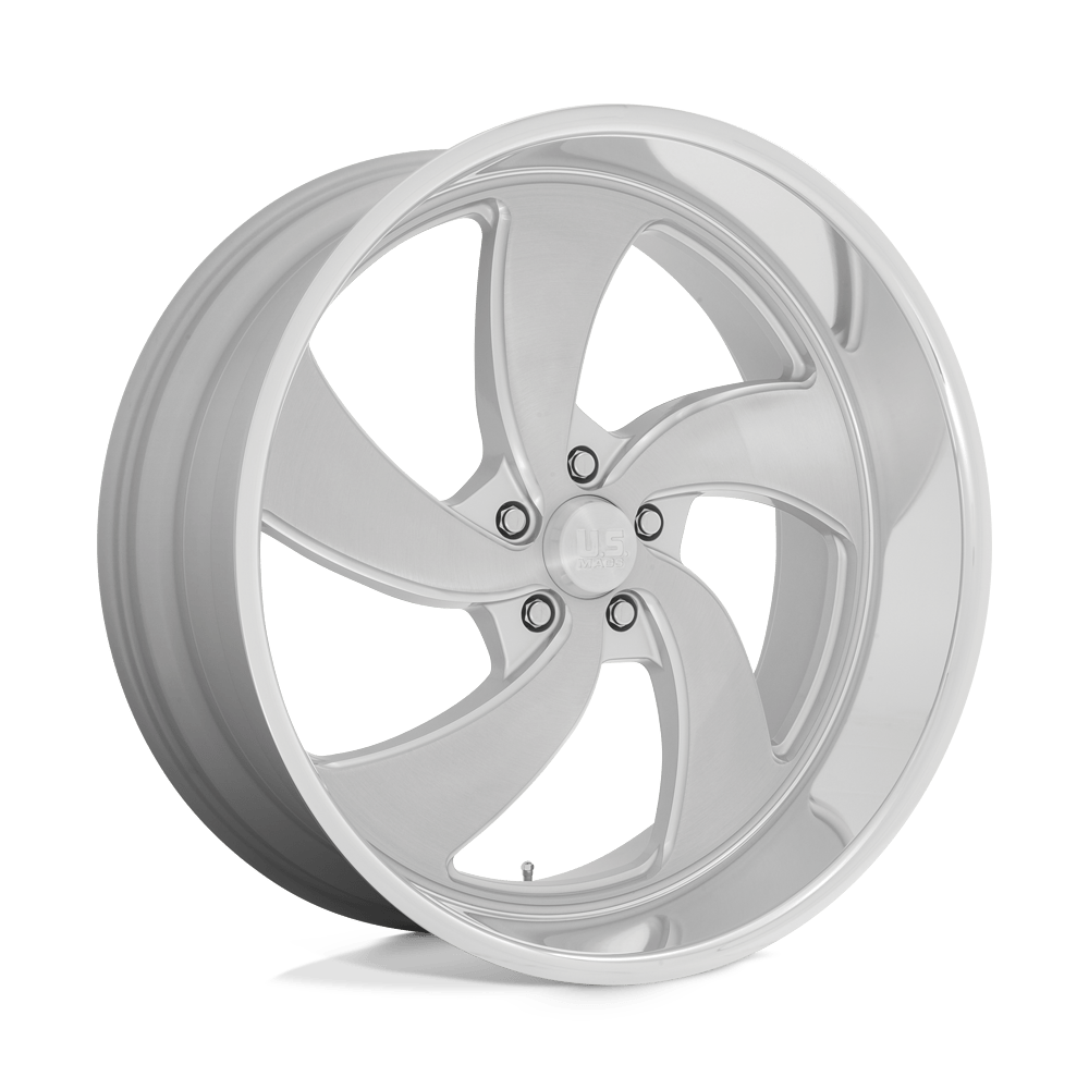 24x10 US Mags U134 Desperado Silver Brushed RIGHT Wheel 5x5 (5mm)