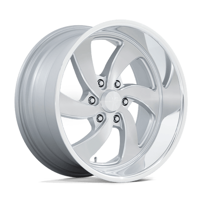 20x9.5 US Mags U134 Desperado Silver Brushed LEFT Wheel 6x5.5 (1mm)