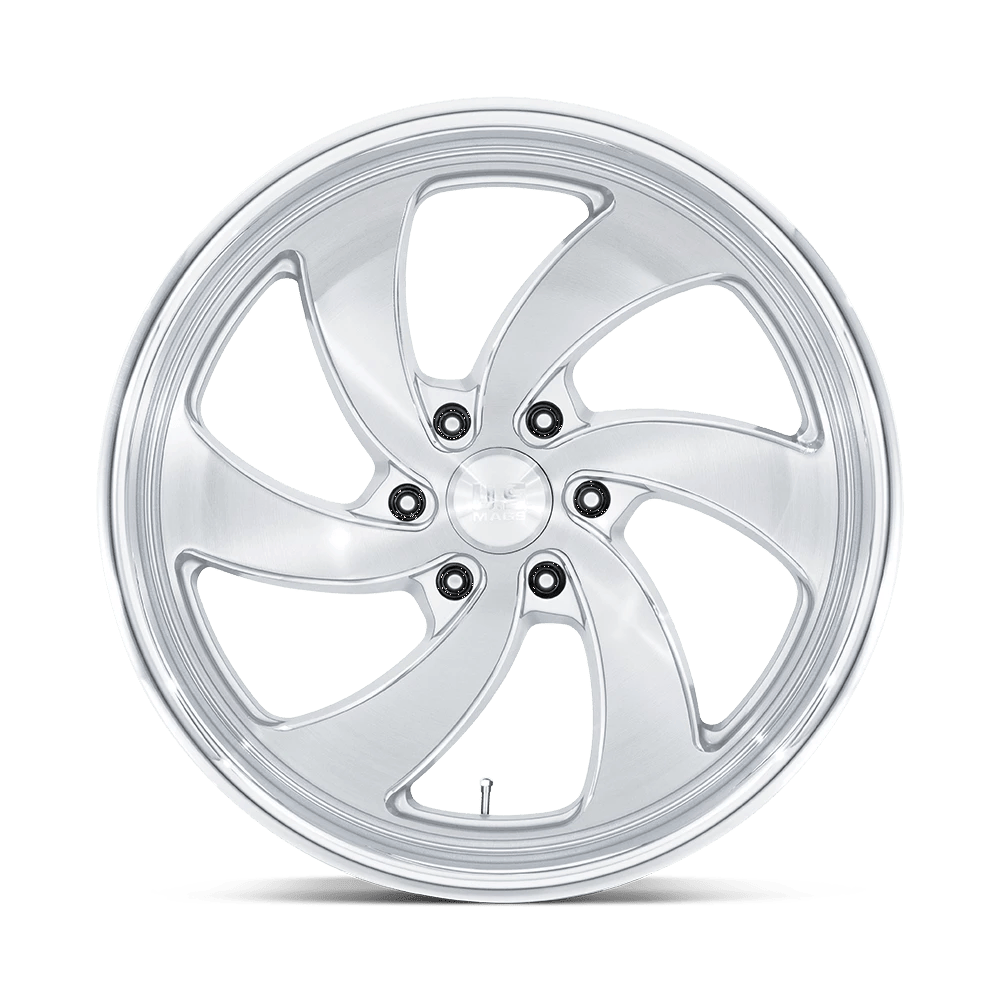 22x10 US Mags U134 Desperado Silver Brushed LEFT Wheel 6x5.5 (25mm)