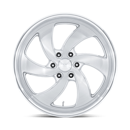 22x10 US Mags U134 Desperado Silver Brushed LEFT Wheel 6x5.5 (25mm)