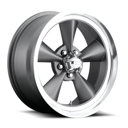 17x8 US Mags U102 Standard Matte Gunmetal Wheel 5x5 (1mm)