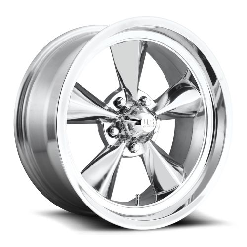 18x9 US Mags U108 Standard Polished Wheel 5x4.75 (-5mm)