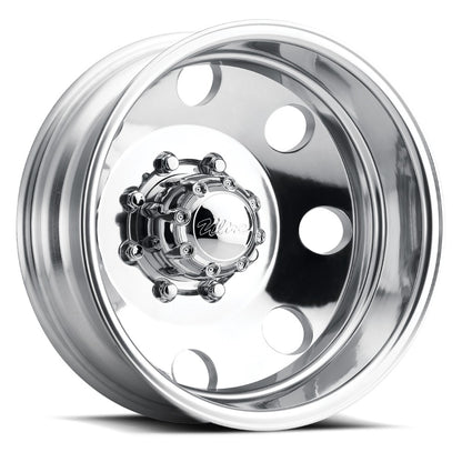 17x6.5 Ultra 002RP Modular Polished DUALLY REAR Wheel 8x210 (-140mm)