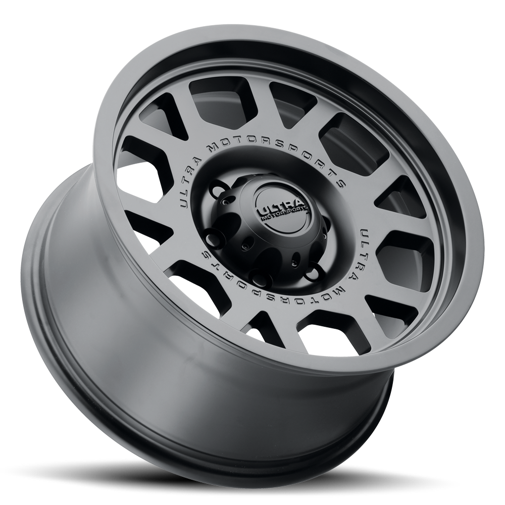 17x9 Ultra 114SB The Chief Satin Black Wheel 6x135 (1mm)
