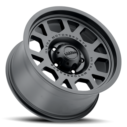 17x9 Ultra 114SB The Chief Satin Black Wheel 5x5 (1mm)