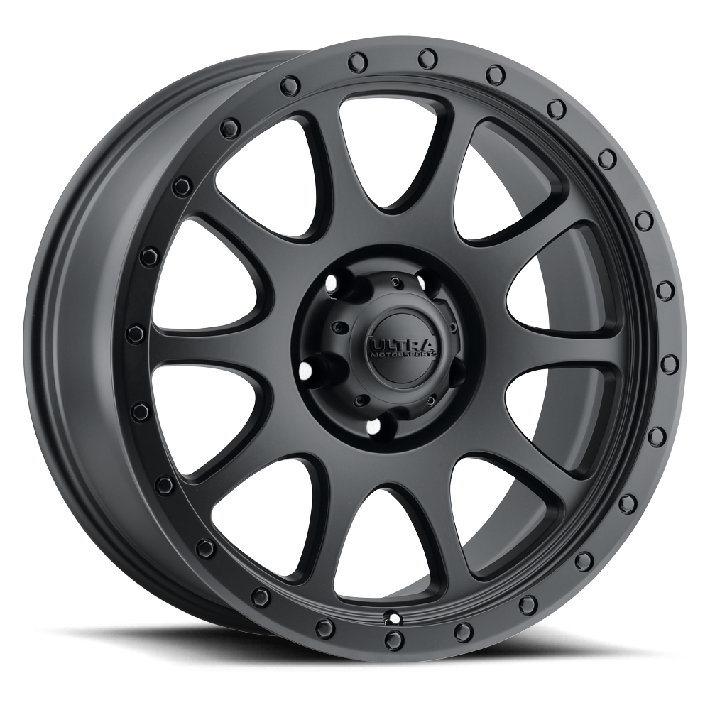 20x9 Ultra 115SB The General Satin Black Wheel 5x5.5 (1mm)