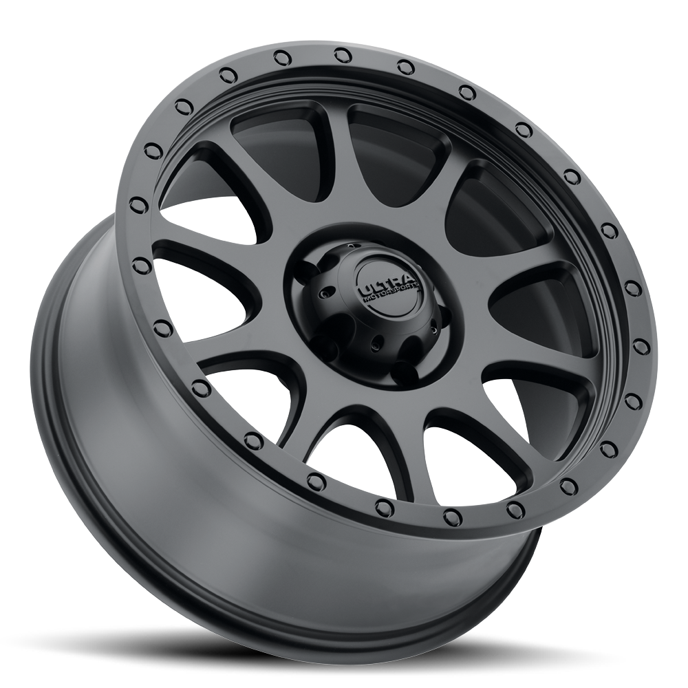 17x9 Ultra 115SB The General Satin Black Wheel 5x5.5 (1mm)