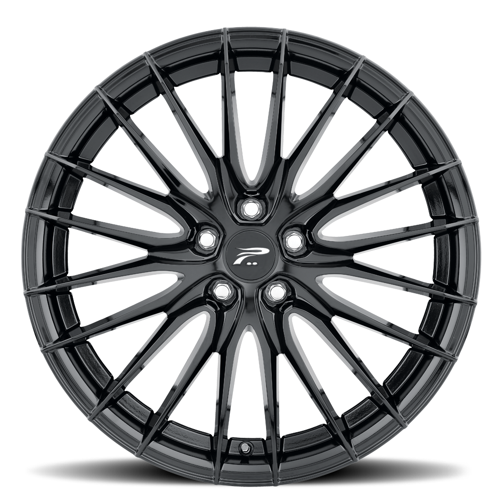 17x8 Platinum 465BK Reprisal Gloss Black Wheel 5x4.25 (40mm)