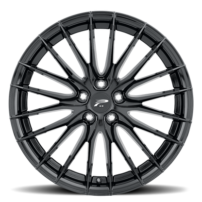 17x8 Platinum 465BK Reprisal Gloss Black Wheel 5x4.25 (40mm)