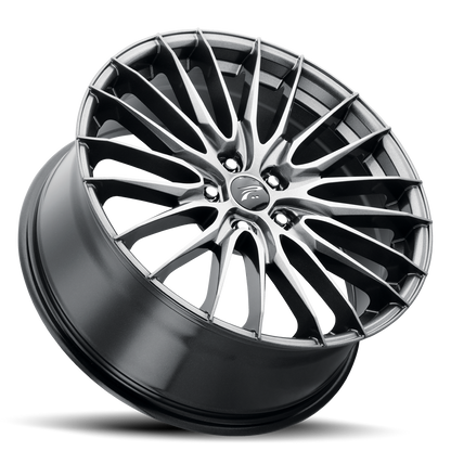 17x8 Platinum 465G Reprisal Bright Graphite Wheel 5x120 (35mm)
