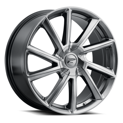 20x8.5 Platinum 466G Mystic Bright Graphite Wheel 5x112/5x115 (35mm)