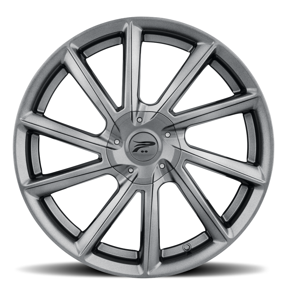 17x8 Platinum 466G Mystic Bright Graphite Wheel 5x4.25/5x4.5 (40mm)