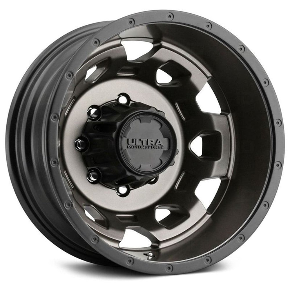 17x6.5 Ultra 017RBZ Warlock Dually Bronze Wheel 8x6.5 (-140mm)