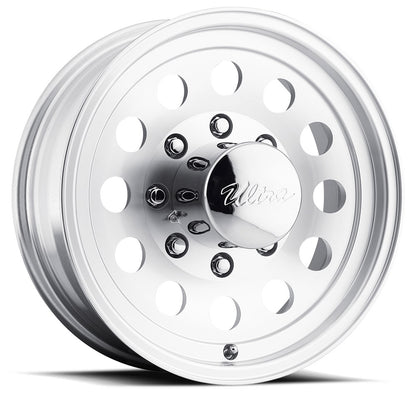 16x8 Ultra 062 Smooth Mod Trailer Machined with Clear Coat Wheel 5x5.5 (6mm)
