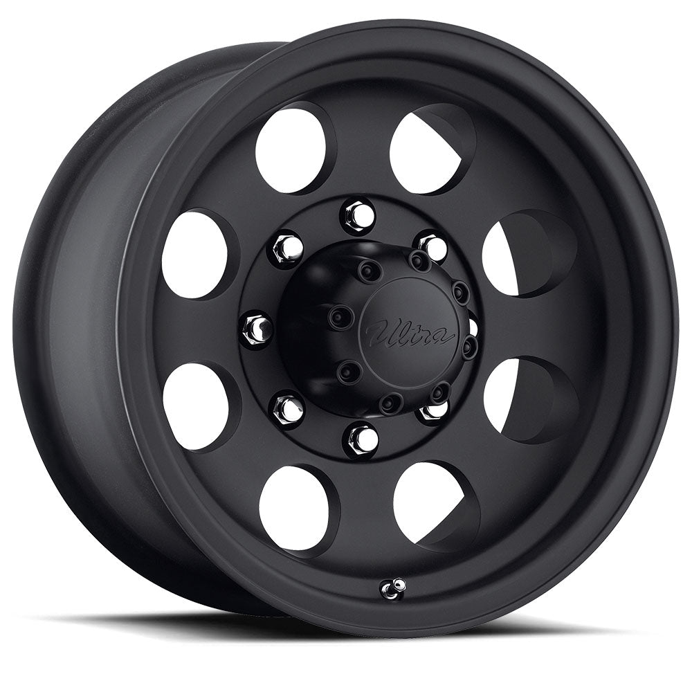 17x9 Ultra 164B Baja Mod Matte Black Wheel 8x6.5 (-12mm)