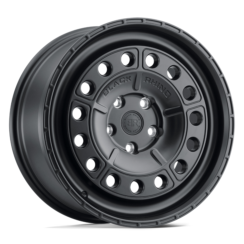 17x8 Black Rhino UNIT MATTE BLACK Wheel 5x100 (15mm)