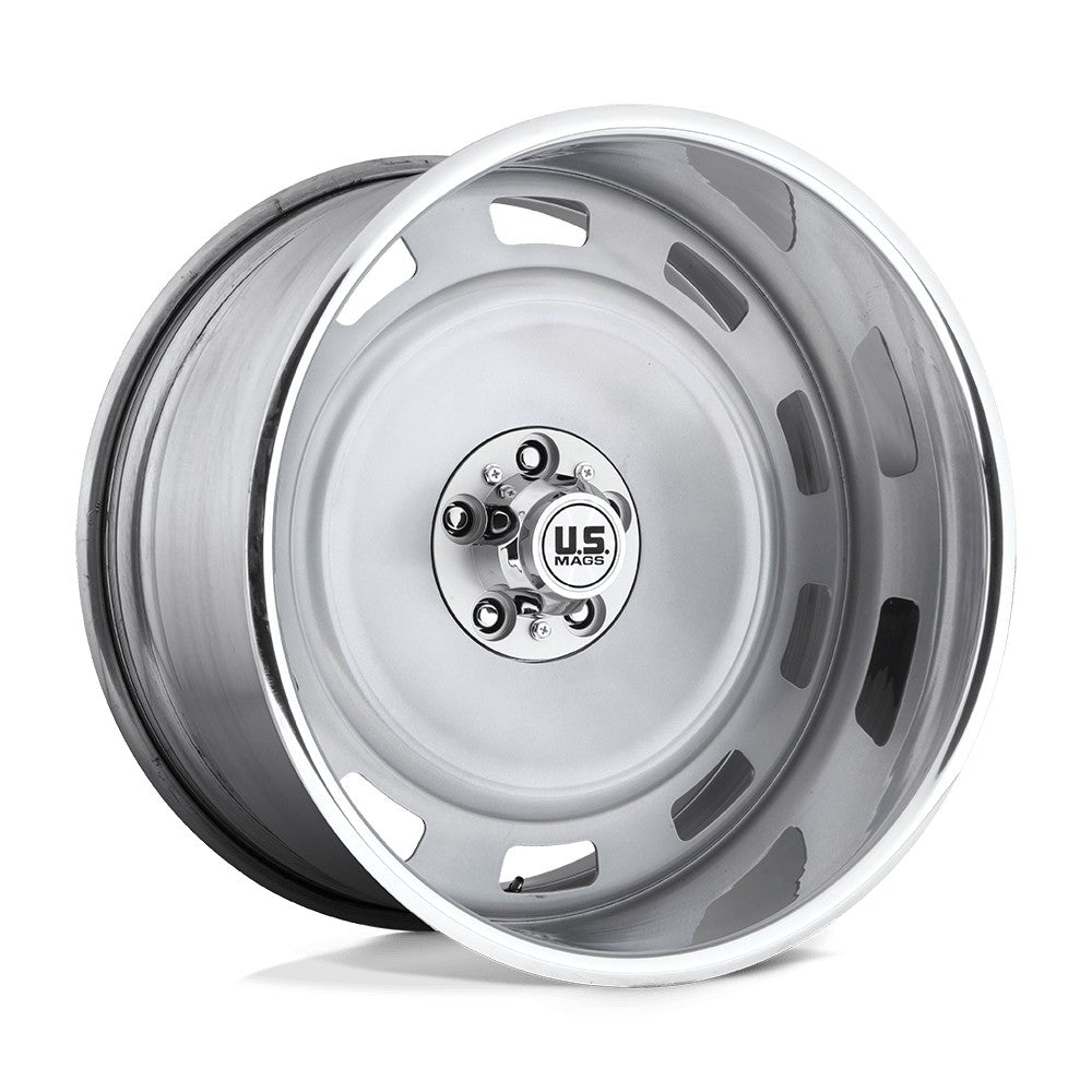 18x10 US Mags US701 Scottsdale 5 Silver FORGED Wheel 5x5 (-12mm)