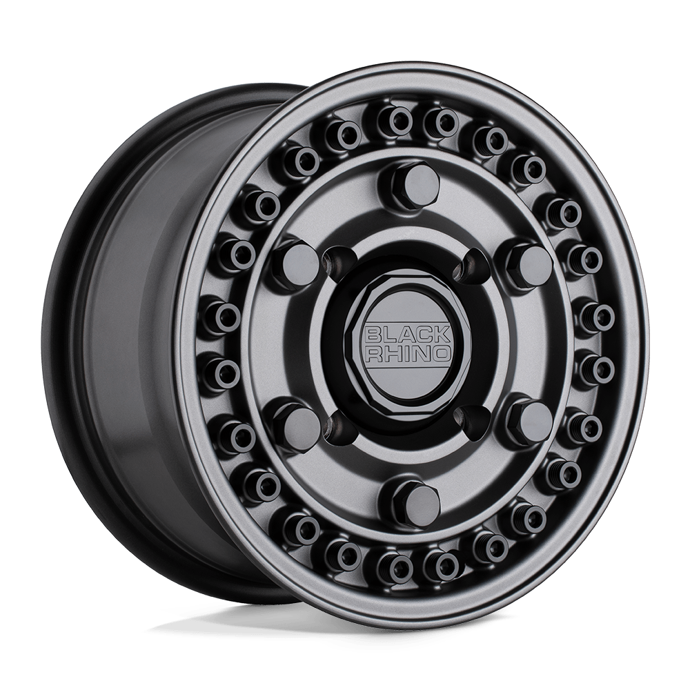 14x7 Black Rhino Powersports ARMORY UTV GUN BLACK Wheel 4x110 (51mm)