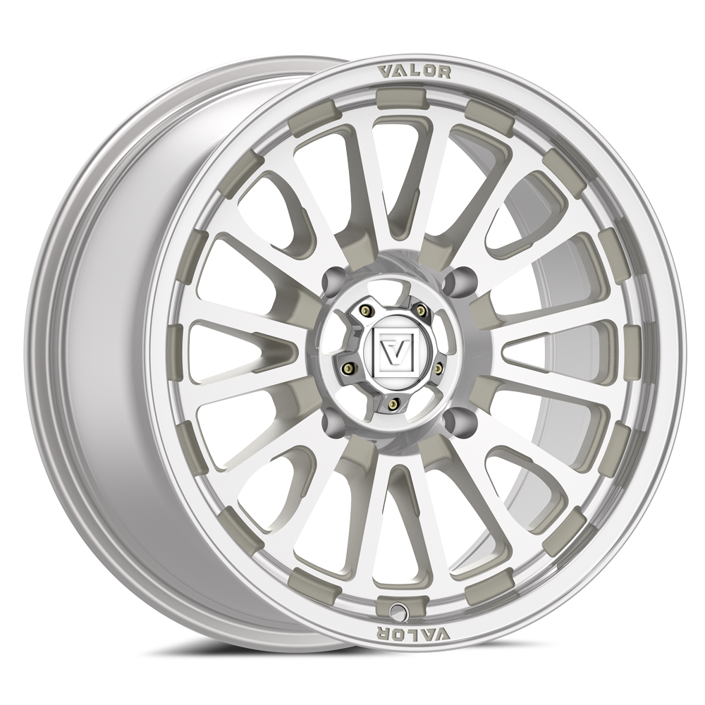 15x7 Valor Offroad V14 Raw Machined UTV Wheel 4x156 (20mm)