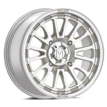 15x7 Valor Offroad V14 Raw Machined UTV Wheel 4x156 (20mm)