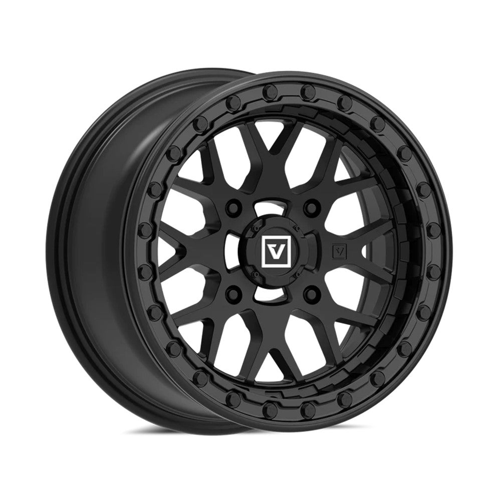 15x7 Valor Offroad V07 Satin Black UTV Wheel 4x137 (25mm)