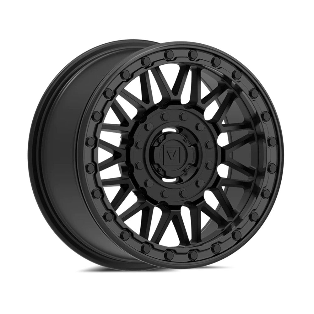 15x7 Valor Offroad V08 Satin Black UTV Wheel 4x137/4x156 (30mm)