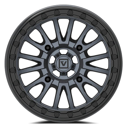 15x7 Valor Offroad V16 Satin Gunmetal UTV BEADLOCK Wheel 4x156 (35mm)