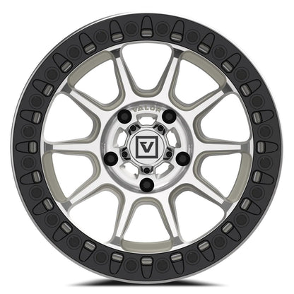 15x7 Valor Offroad V18 Raw Machined UTV BEADLOCK Wheel 5x4.5 (30mm)