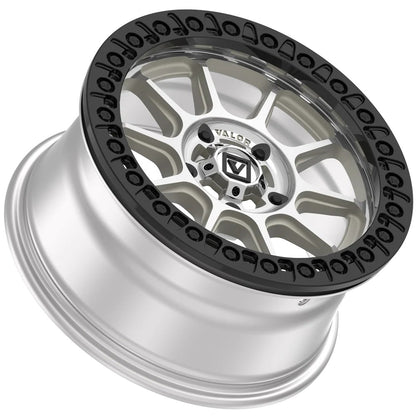 15x7 Valor Offroad V18 Raw Machined UTV BEADLOCK Wheel 5x4.5 (30mm)