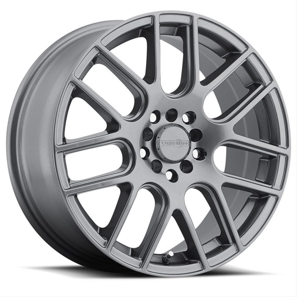 14x5.5 Vision 426H Cross Gunmetal Wheel 4x100/4x4.5 (38mm)