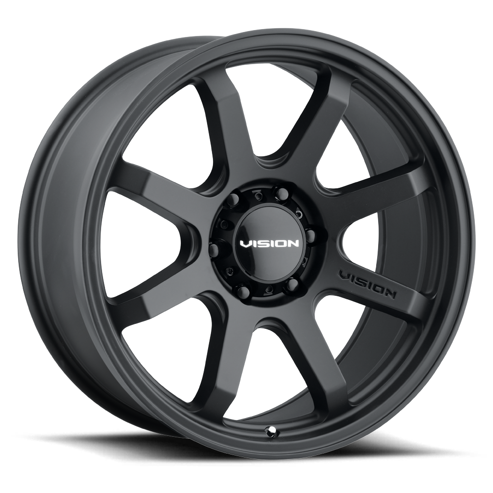 20x9 Vision 351 Flow Satin Black Wheel 6x135 (10mm)