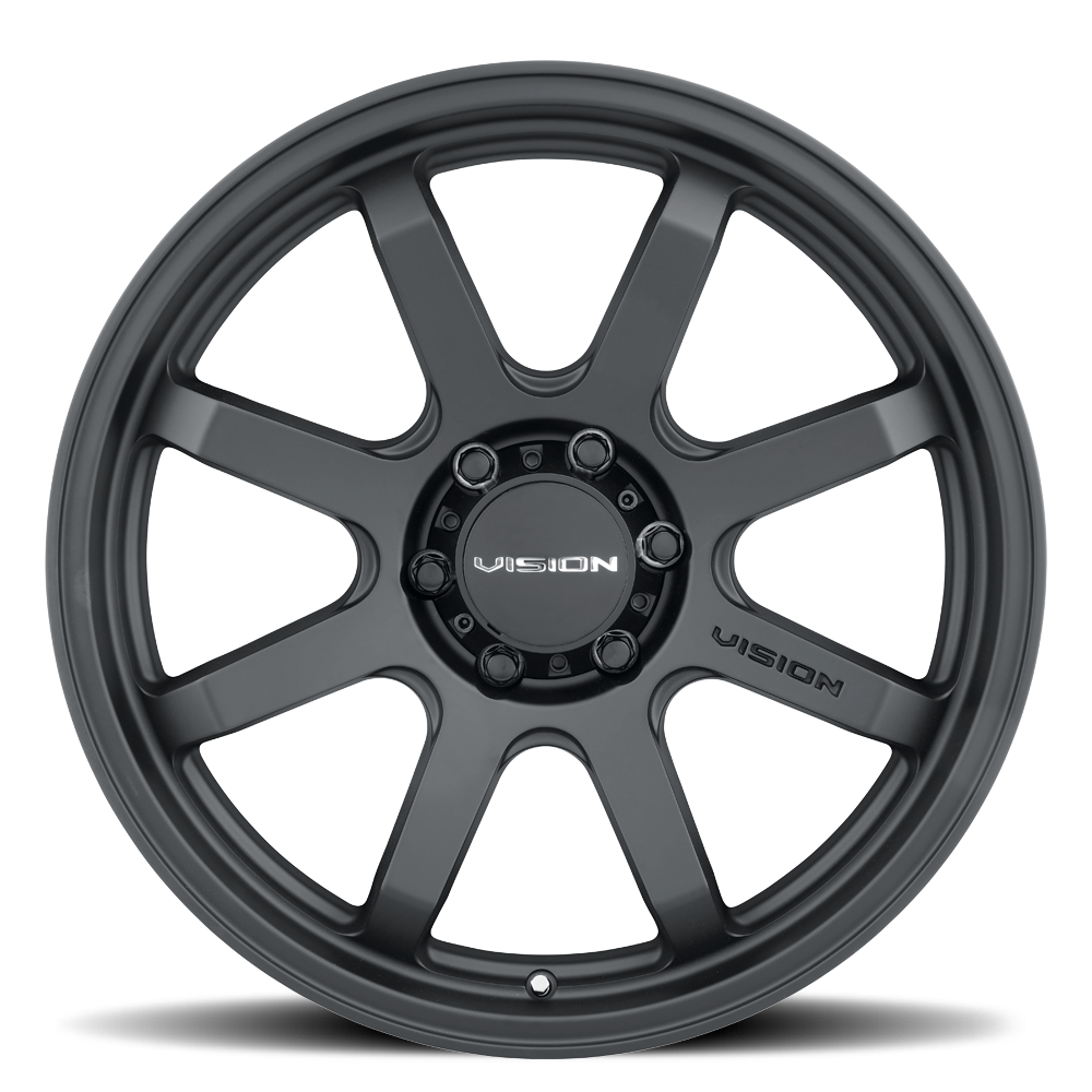 20x9 Vision 351 Flow Satin Black Wheel 6x135 (10mm)