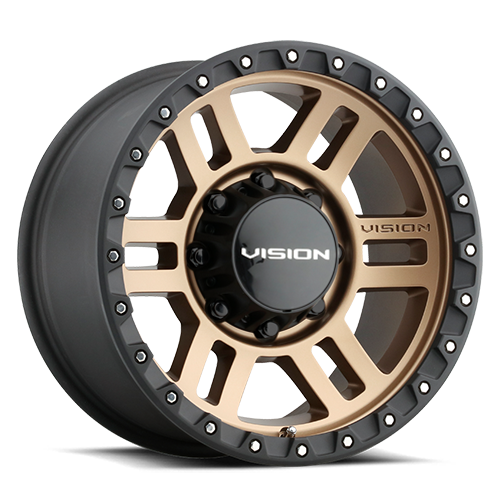 18x9 Vision 354 Manx 2 Satin Bronze Wheel 8x170 (12mm)