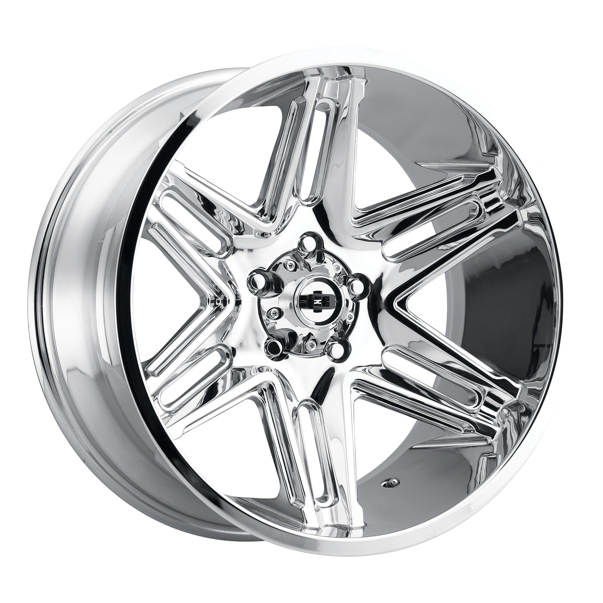 22x10 Vision 363 Razor Chrome Wheel 6x5.5 (-19mm)