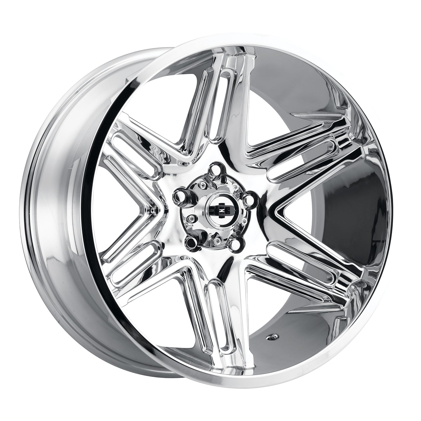 20x10 Vision 363 Razor Chrome Wheel 5x5.5 (-25mm)