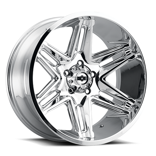 20x12 Vision 363 Razor Chrome Wheel 6x5.5 (-51mm)