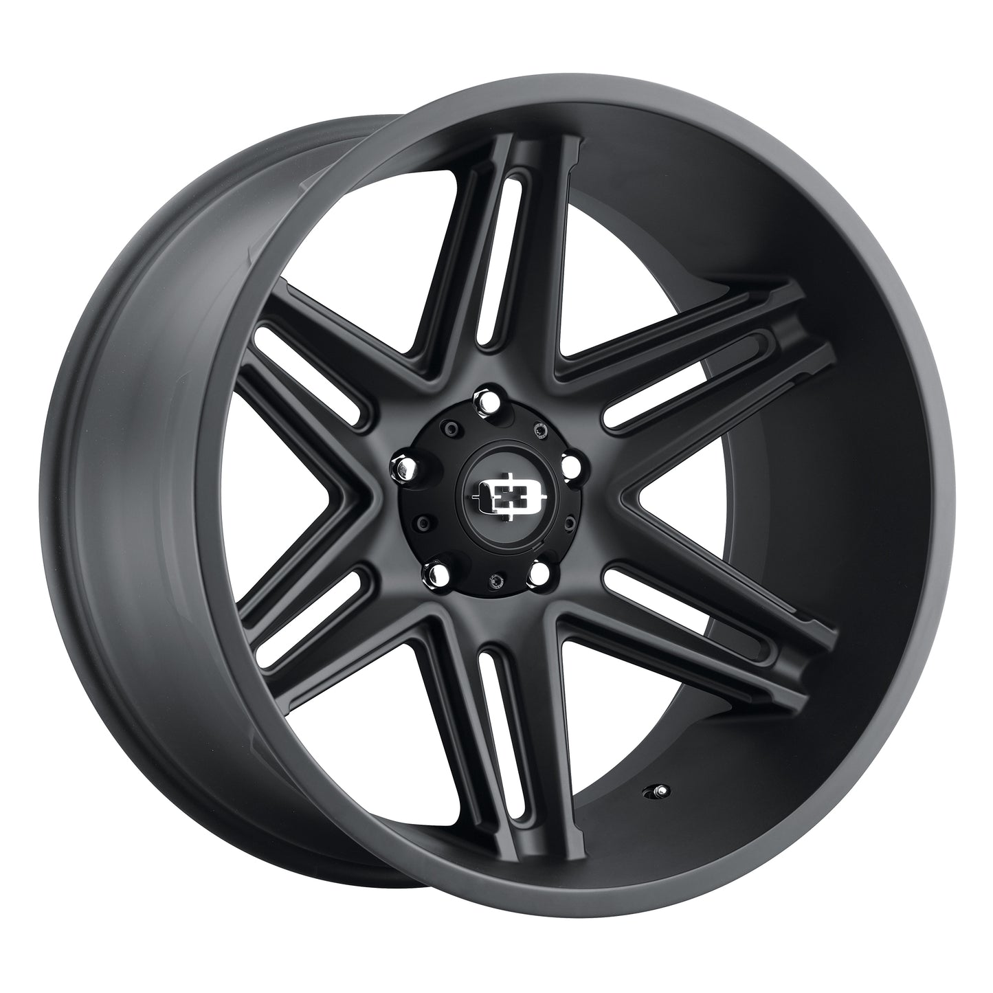 22x10 Vision 363 Razor Satin Black Wheel 5x5.5 (-19mm)