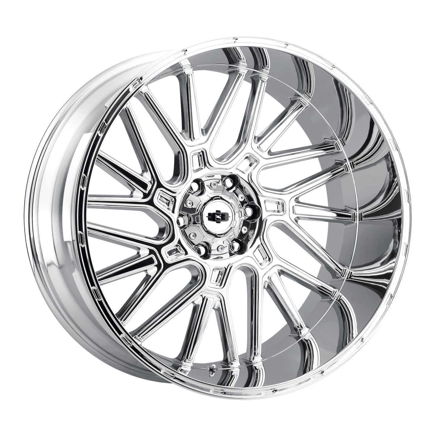 20x9 Vision 404 Brawl Chrome Wheel 5x150 (12mm)