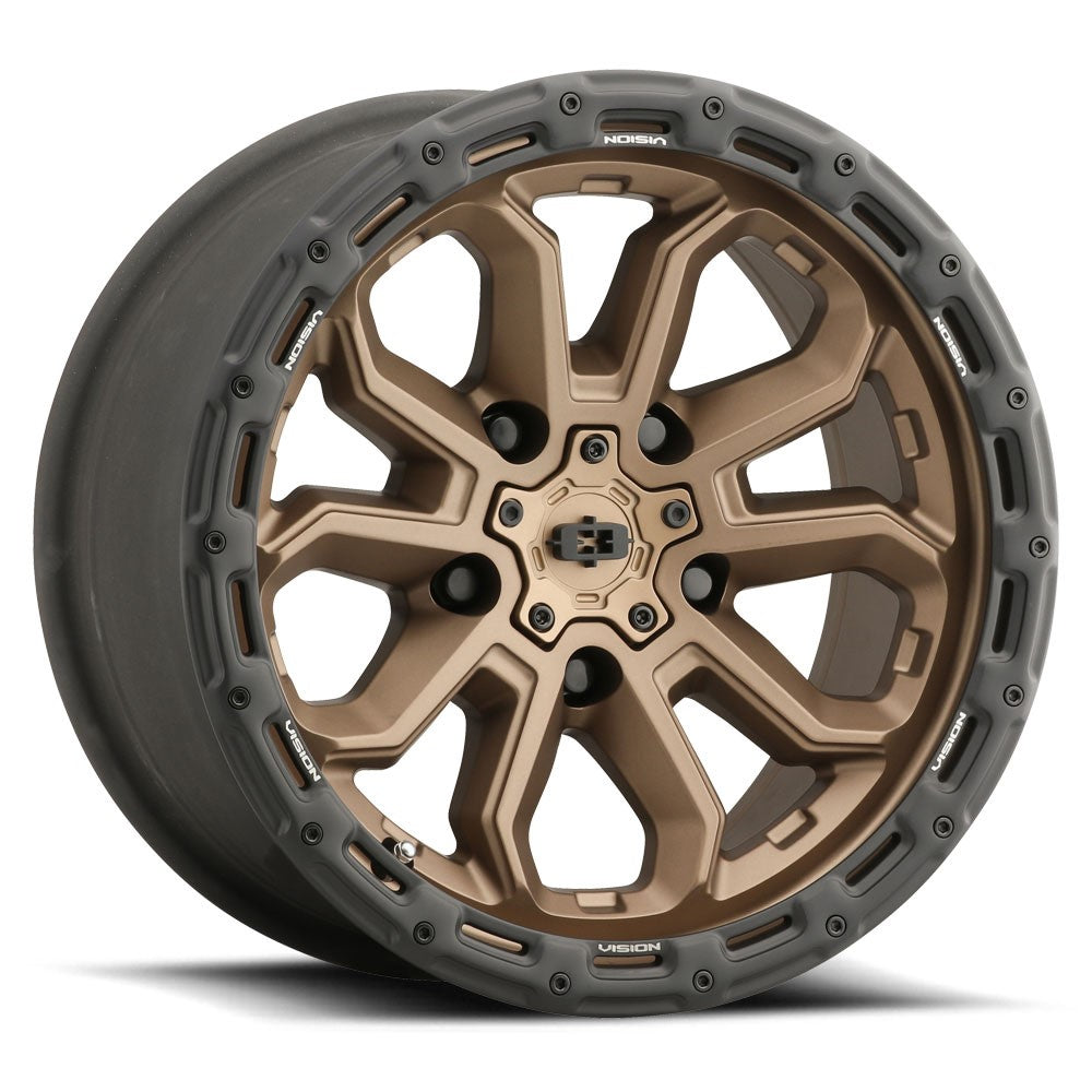 20x9 Vision 405 Korupt Satin Bronze Wheel 5x5 (10mm)