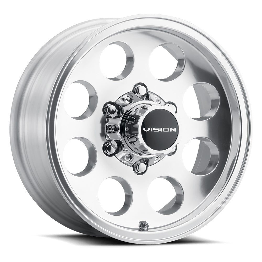 16x7 Vision 56VT Midway Trailer Polished Wheel 6x5.5 (-12mm)