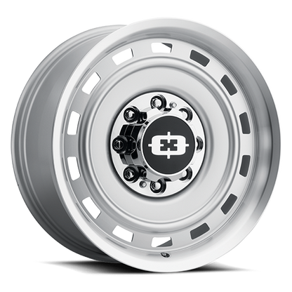 22x9 American Muscle 54 Cheyenne Silver Machined Lip Wheel 6x5.5 (0mm)